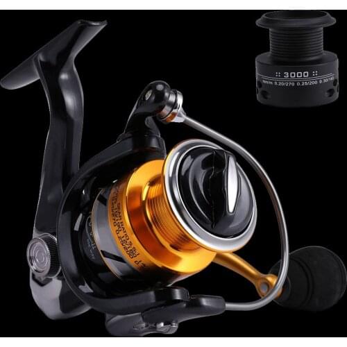 WALK FISH 14+1 BB Double Spool Fishing Reel 5.5:1 Gear Ratio High Speed Spinning Fishing Reel Carp Fishing Reel For Saltwater