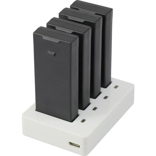 For DJI Tello Drone 4-In-1 Charing Hub Multi Battery Charger Intelligent USB Quick Charging Accessories For DJI Tello Drone