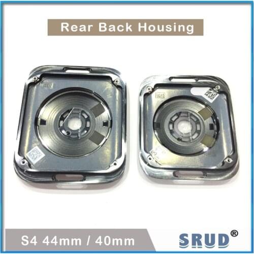 1Pcs GPS Rear Housing Panel Replacement For Apple Watch Series SE S5 40mm 44mm Back Battery Cover Housing Case With Middle Frame