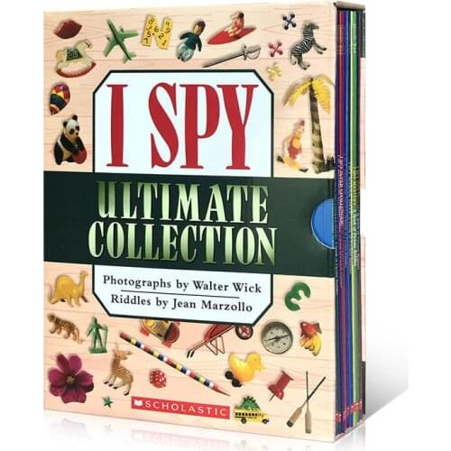 10 Books Box Set I Spy Ultimate Collection Visual discovery English Picture Book Early Education kids reading book 3-6 Years Art