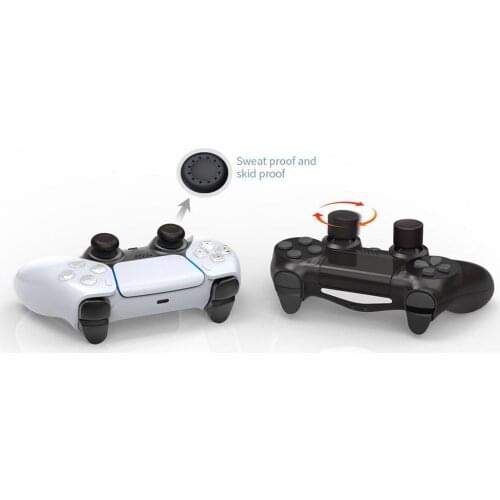 4Pcs Gamepad Heightened Caps, Thumb Stick Grips Silicone Caps Analog Joystick For PS4 For Ps5 Game Controller Accessories