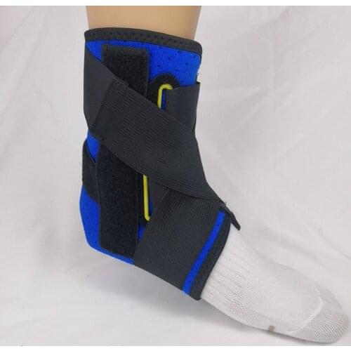 Ankle Support Brace Elastic Compression Sleeve Sport Relief Pain Foot Stabilizer Guard Net Material