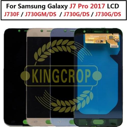 5.5'' AMOLED Display for SAMSUNG Galaxy J7 Pro J730 LCD For SAMSUNG J7 2017 Display Touch Screen Digitizer J730F