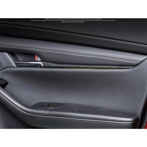 Auto gear panel trim sticker interior moulding trim for Mazda 3 2019 2,stainless steel,car accessories