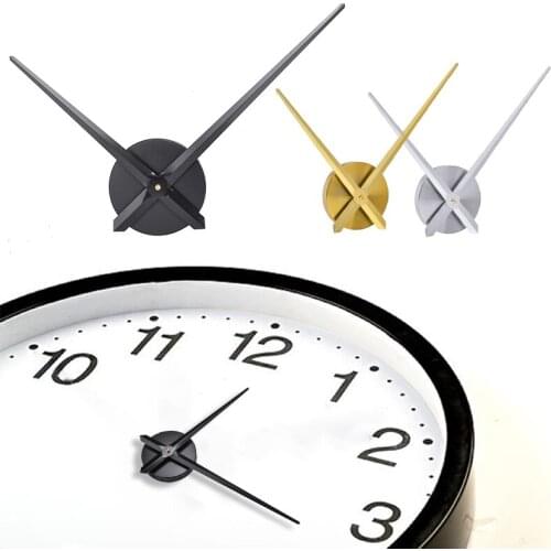 Wall Clock Movement Huge Silent Quartz Wall Clock Movement Mechanism DIY Kit Minute Hour Hand Durable Easy To Install Repair Kit