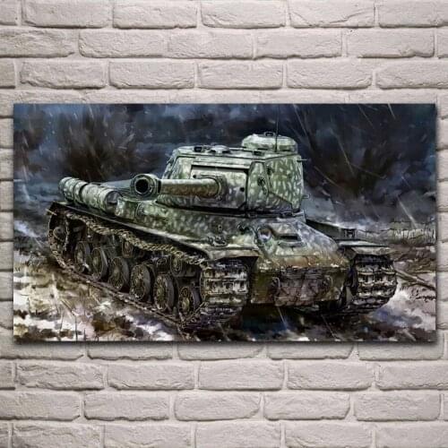 Obekt 240 is 2 art Art Soviet heavy tank military artwork living room decor home wall art decor wood frame fabric posters KH695