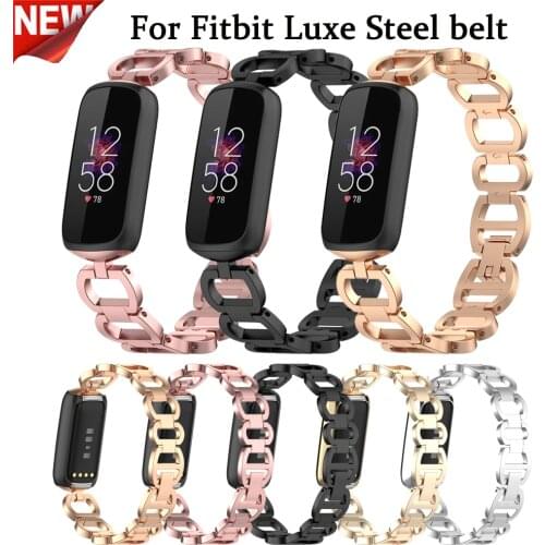 2021 New Replacement Band For Fitbit Luxe Starp High Quality Stainless Steel Wrist Accessories Strap For Fitbit Luxe Bracelet