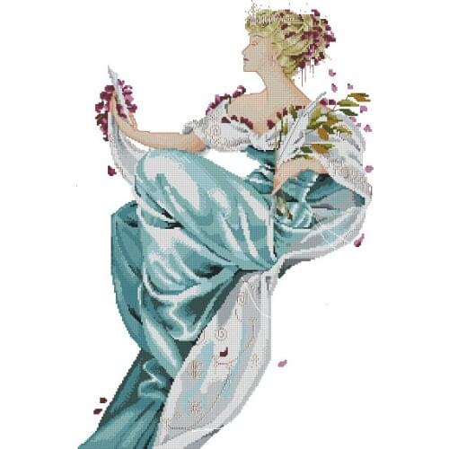 25- （MD35 ） butterfly dream Counted Cross Stitch 11CT 14CT 18CT DIY Cross Stitch Kits Embroidery Needlework Sets