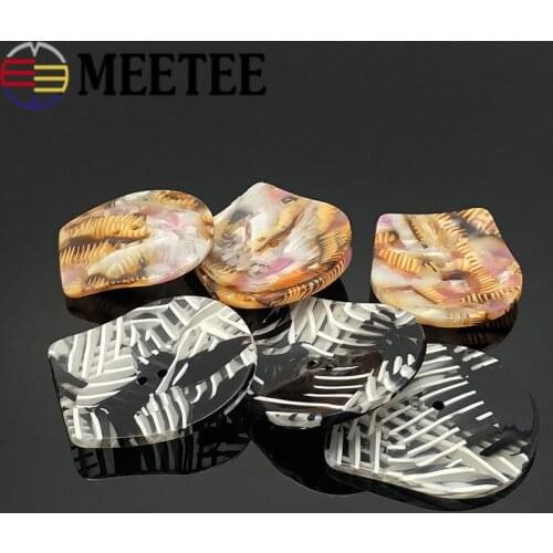 5/10pcs 35/40mm Resin Button Oval 4-Holes Flatback Buttons DIY Coat Decoration Buckle Garment Sewing Accessories