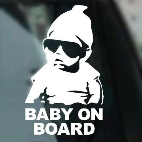 Car Sticker 14*9CM BABY ON BOARD Funny Reflective Child Stickers for Mercedes-Benz Series-A B C E S G M ML GLK CL CLK CLS GL GLK