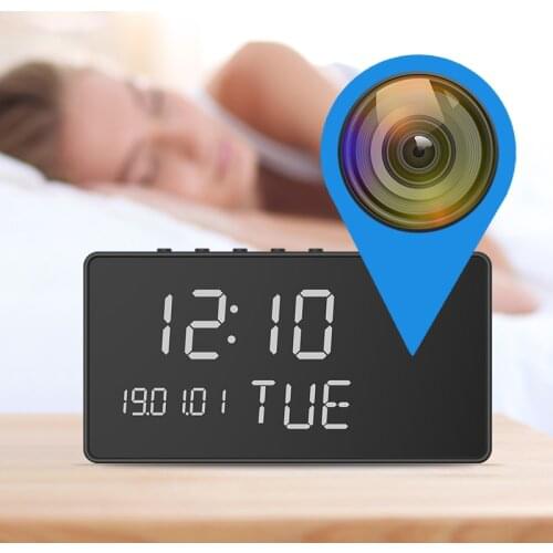1080P Security Camera Smart Home Wireless WIFI Mini Camera Clock Baby Monitor Video Surveillance Micro Secret Battery Camera