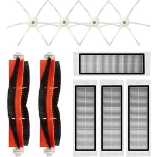 Side Brushes & Roller Brushes & Hepa Filters for Xiaomi Roborock S50 S51 S6 for Vacuum Cleaner Parts