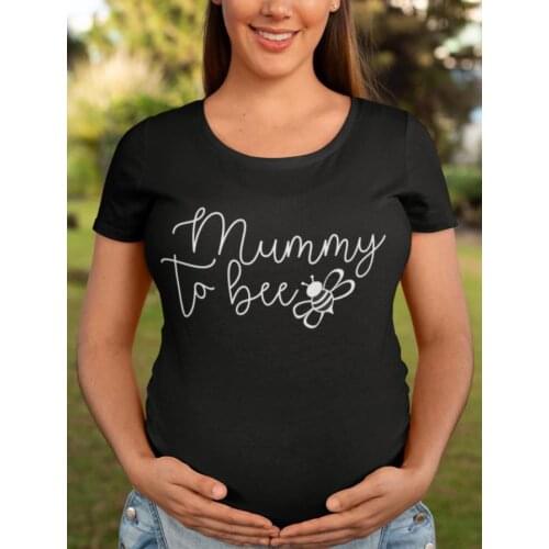 Mommy to Bee Women Tshirts Cotton Casual Funny t Shirt For Lady Top Tee Hipster 6 Color Drop Ship NA-487