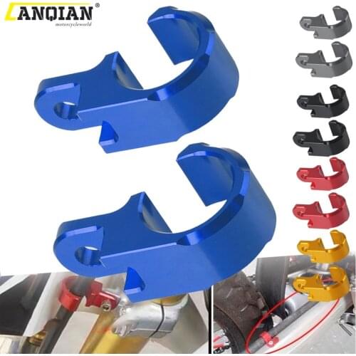 For Honda CRF250L/M CRF250L CRF250M CRF 250L 250M Dirt Bike Hose Tube Line Clamps Clip Brake Line Clamp front caliper bracket