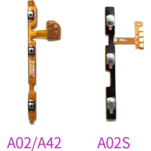 For Samsung Galaxy A02S A42 A02 Power Swith On Off Volume Side Button Flex Cable Repair