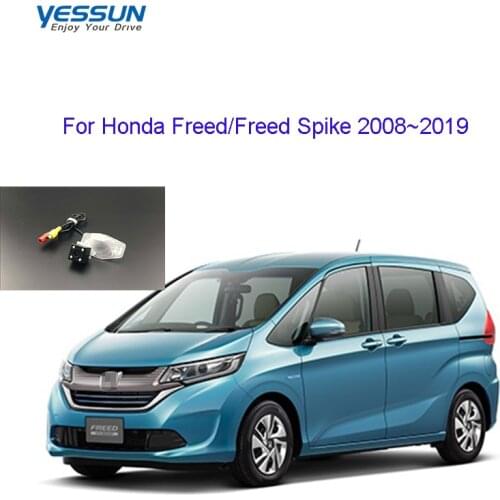 Yessun rear view camera For Honda Freed /Freed spike 2008 2009 2010 2011~2019 CCD night view backup camera/license plate camera