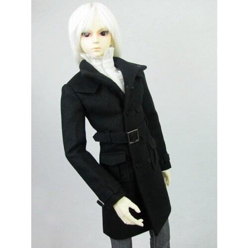 [wamami] 500# Black Tweed Coat/Outfit SD DZ DOD 1/3 BJD Doll Dollfie