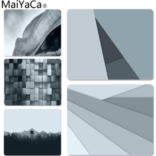 MaiYaCa Vintage Cool Grey Art Design Silicone Pad to Mouse Game Size for 18x22cm 25x29cm Rubber Mousemats