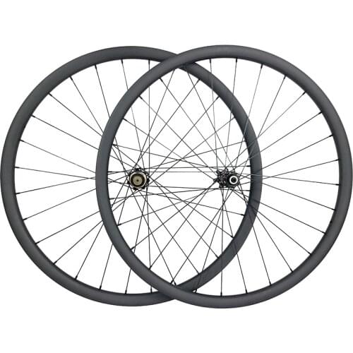 980g 26er MTB XC tubeless carbon wheels 24mm wide straight pull clincher youth junior disc wheelset 9mm QR 12X100 15X100 12X142