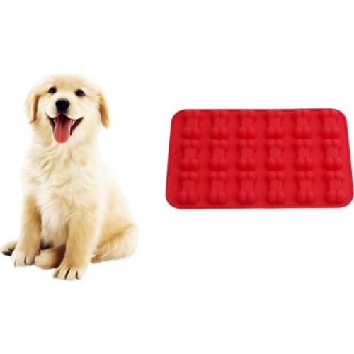 3D Kitchen SIlicone Mold Puppy Paw And Bone Bakeware Dog Footprint Paw Shapes Cake Molds Cookie DIY Cake Decorating Baking Mould