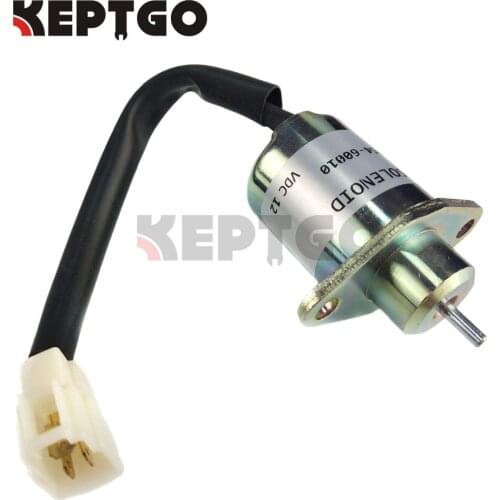 Fuel Solenoid 17594-60014 for Kubota 05 Series D905 D1005 D1105 Mower Tractor