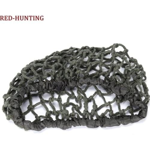 Tactical Helmet Thicker Net Cover Camouflage Helmet Cover for M1 M35 M88 Helmet Army Green