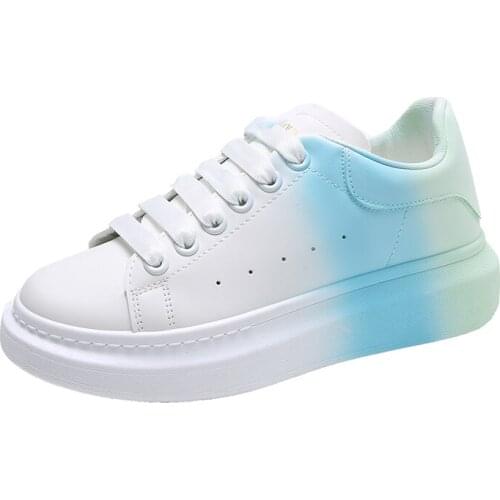 2021 New Ins Hot Sale Women Vulcanized Shoes Canvas Mesh Sneakers Solid Casual Shoes Breathable High Heels Summer Female Shoes