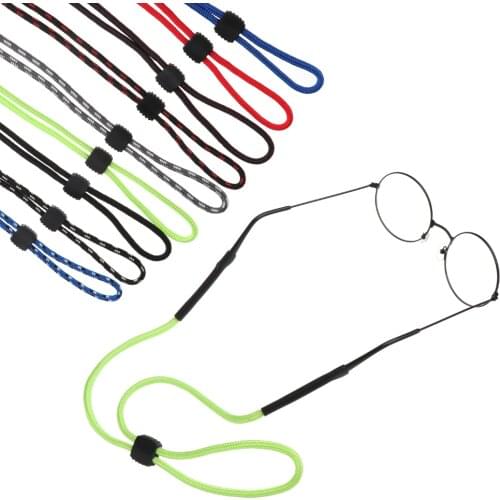 1PC Fashion Adjustable Durable Eyeglass Lanyard Anti-slip Candy Color Sun glasses Rope Sports Glasses Chain Eye Wear Accessories