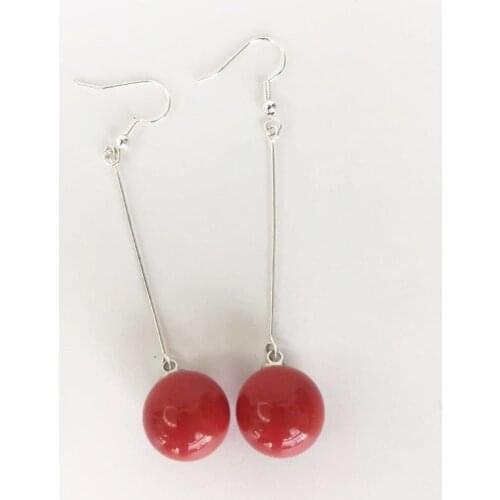 Anime JoJo Bizarre Adventure Cosplay Pierre Polnareff Metal Cherry Stud Earrings for Women Men Jewelry Accessories Props Gift