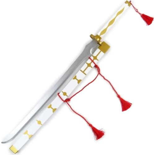 Anime Toilet-bound Jibaku Shounen Hanako-kun Minamoto Teru Cosplay Prop Wooden Sword Stage Performance Props for Christmas Party