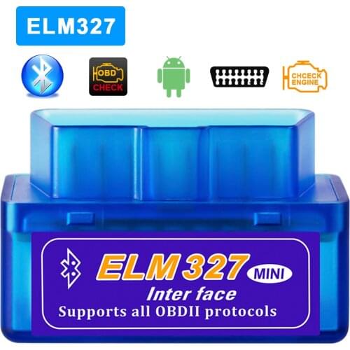 Car Diagnostic Scanner OBD 2 ELM 327 Bluetooth V2.1 Scanner for Android Torque Symbian PPC Support OBDII Protocol