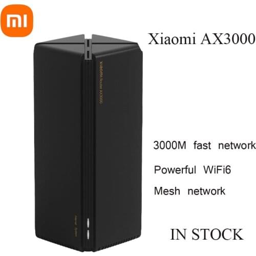 Xiaomi AX3000 Wireless Router Mesh WIFI VPN Dual-Frequency 256MB 2.4G 5G Full Gigabit OFDMA Repeater Signal Amplifier PPPoE
