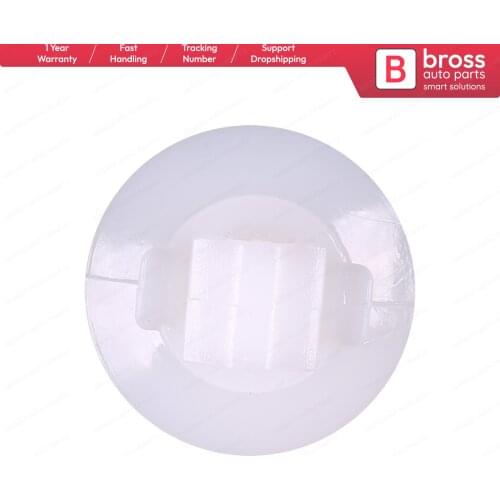 10 Pieces Side Moulding Clip, White for Citroen : 8565.48, Fiat: 9408565488