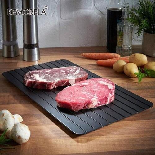 Fast Defrosting Tray Thaw Meat Seafood fruit Steak Pork Quick Defrost Board Safety Kitchen cooking Gadget Defrost Gadgets Tools
