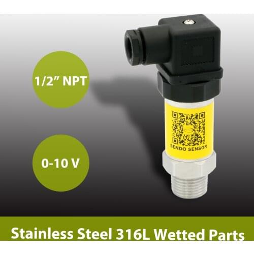 Pressure sensor transmitter 0 10v, 0.35 bar, 10 bar, 400 bar gauge, pressure 0 to 100, 160, 200, 250 bar, 12, 24 v power, 1 2 in