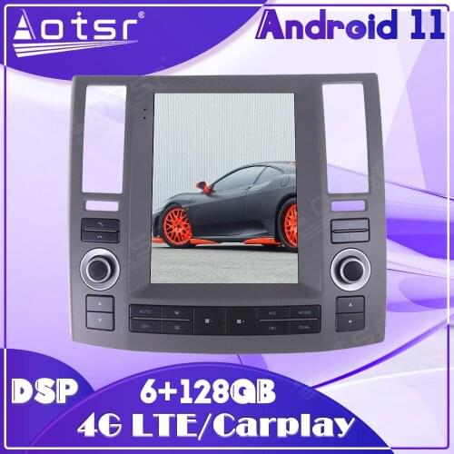 PX6 Android 8.1 Tesla Style For Infiniti FX35/FX45 2006 2007 - 2009 Car Multimedia Radio Player Stereo Screen GPS Navi head unit