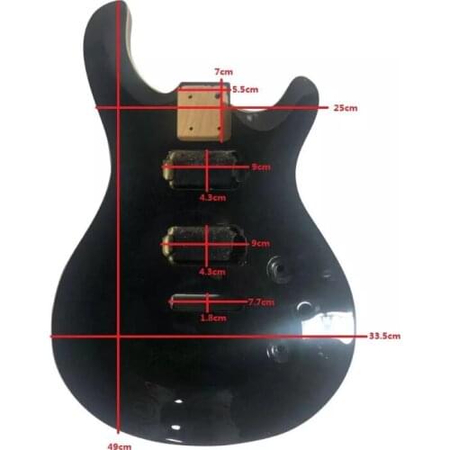 Electric acoustic guitar - it is made of high quality paulownia wood, suitable for beginners-Semi finished products