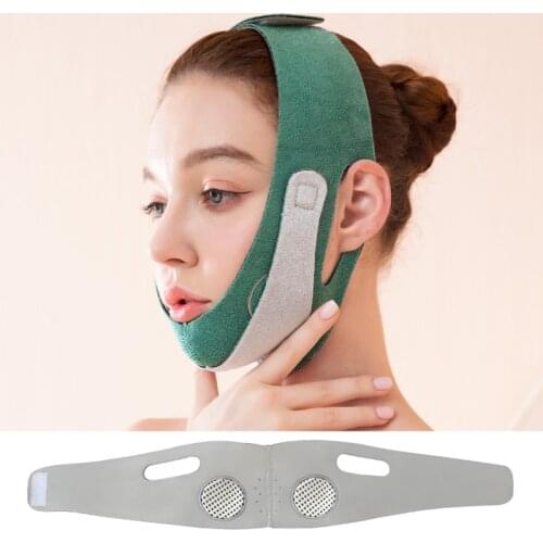 3 Colors Graphene Facial Slimming Bandage V Shaper Face Double Chin Reduce Relaxation Up Belt Shape Lift Band Skin Care Tools
