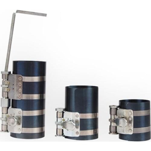 3" 4"6 "Car Engine Piston Ring Compressor Tool Large Ratcheting With Wrench Adjustable Installer Band Tools