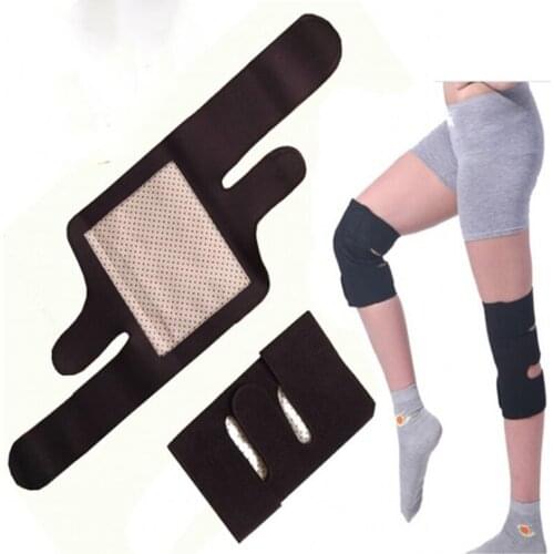Tourmaline Kneepad Spontaneous Knee Protection Massager Magnetic Therapy Heating Belt Massageador 1 Pair ( 2 piece)