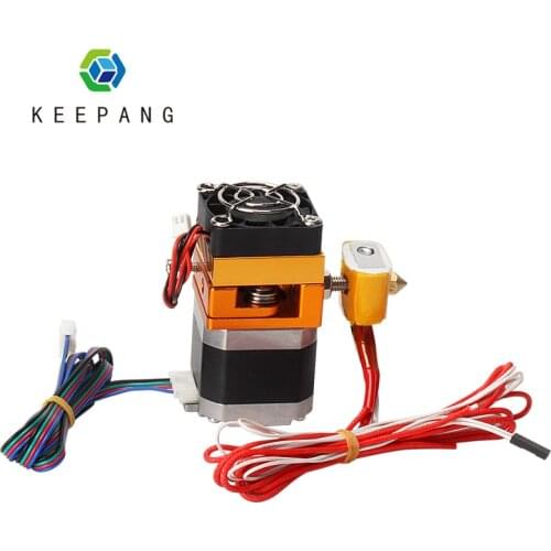 12V 40W MK8 Extruder Kit J-head Hotend for Prusa i3 Upgrade Extrusion Hotend with 0.4mm MK8 Nozzle 1.75mm PLA ABS for Anet A6