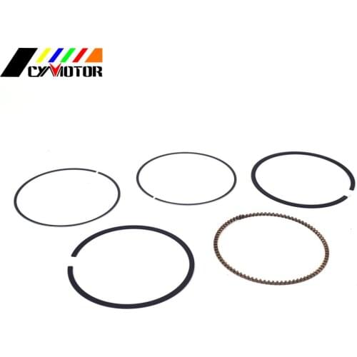 Motorcycle Cylinder Piston Ring Kit For 77mm Zongshen Engine 250CC NC250 4 Valves Engine Parts Dirt Bike Off Road