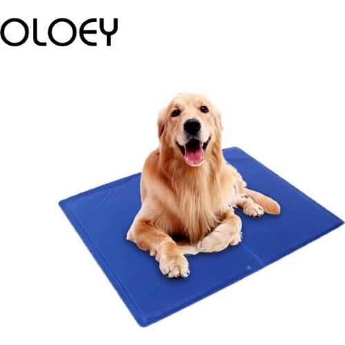 Hot Pet Cooling Mat For Small Cats Dogs Puppy Ice Pad Teddy Mattress Mat Cat Cushion Summer Keep Cool Bed Gel Cooling Mat Dogs