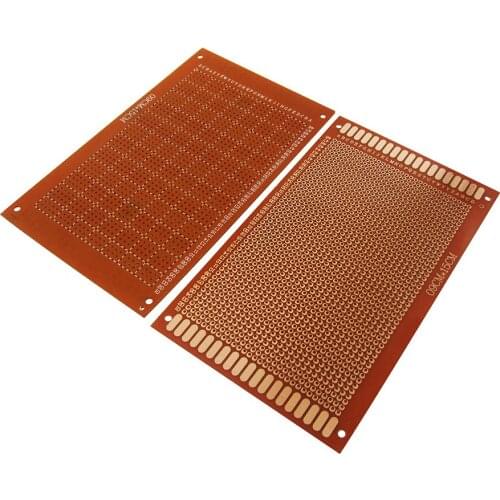 Wholesale 5pcs 9x15cm PROTOTYPE 9*15cm Printed CIRCUIT PANEL SOLDER Universal PCB Board For DIY