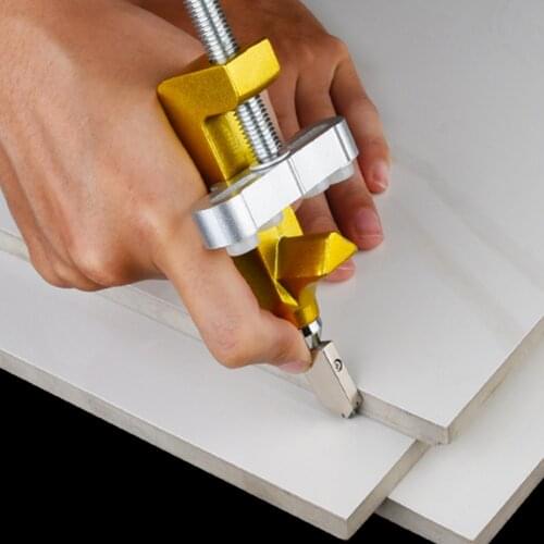 2 in 1 Manual Tile Cutter with Wheel Diamond Roller Multifunction Glass Cutter Divider Ceramic Tile Opener Tools