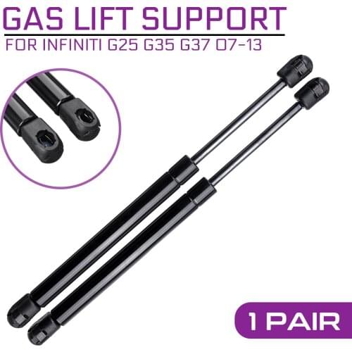 2pcs For Infiniti G25 G35 G37 2007-2013 34cm Car Front Hood Car Supports Shock Gas Spring Lifter Support Gas Strut Prop Bar
