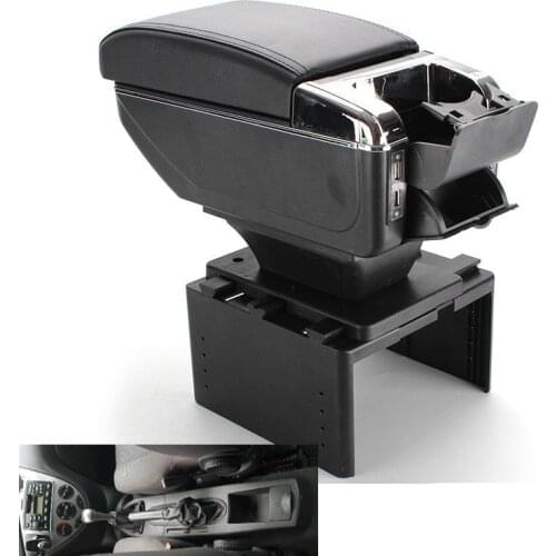 For Ford Focus mk1 Armrest Universal Car Central Armrest Storage Box modification accessories