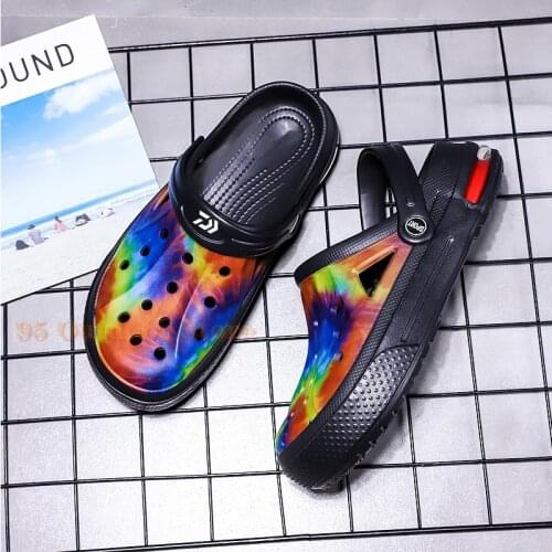 Unisex 2021 New Summer Sandals Daiwa Fishing Shoes Quick Dry Non-Slip Fishing Shoes Mens Breathable Beach Slippers Casual Shoes