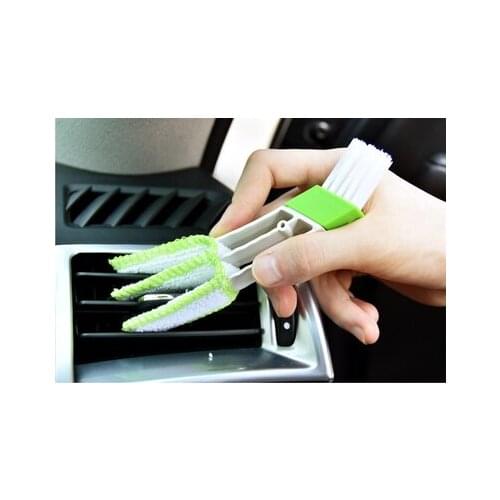 2PCS Car Air Conditioner Vent Outlet Cleaning Brush SLIT Cleaner Duster Brush for Mercedes Benz GL63 GL-Class G65 G550 G350