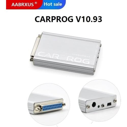 2021 High Quality CARPROG V10.93 carprog FULL Set ECU programmer CAR PROG 21 items supports Airbag Reset Function free shipping